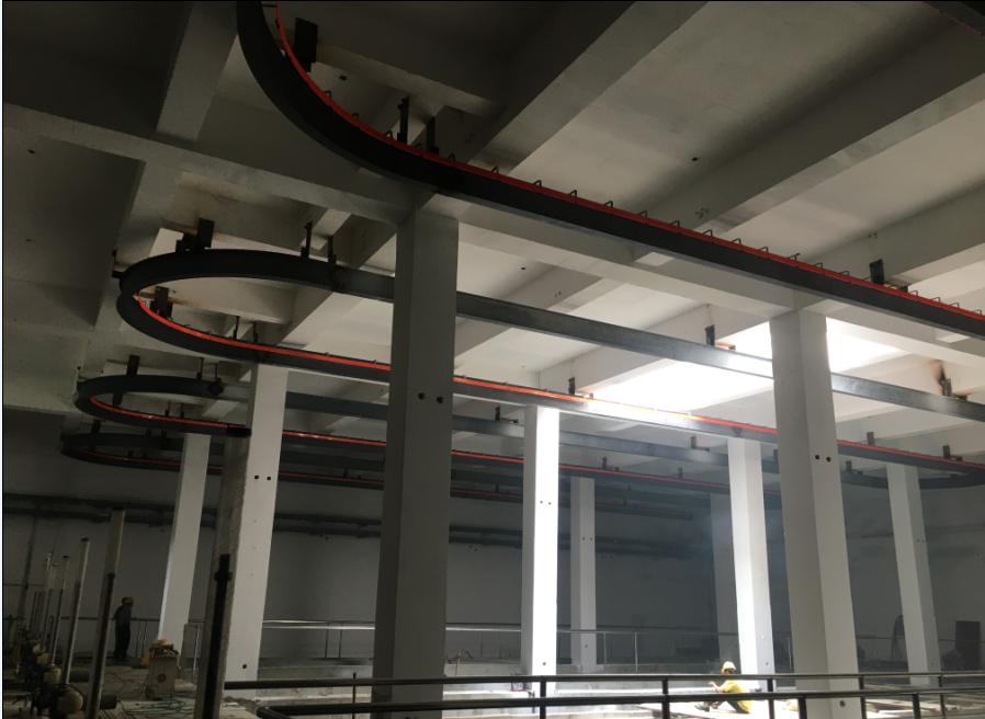 安裝洛溪凈水廠(chǎng)環(huán)型起重機(jī)項(xiàng)目